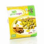 Biscuiți vegani fără gluten și fără zahăr cu cardamom și scorțișoare, No Gluten Sugar 100g