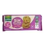 Biscuiti fara gluten si fara zahar adaugat cu bucati de ciocolata, Gullon 125g