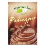 Pudra de budinca cu ciocolata fara gluten cu 30% continut de zahar redus, 75 g