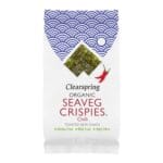 Alge nori snack cu chili ecologice fara gluten, Clearspring 4g