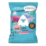 Popcorn albastru eco fara gluten cu ulei de cocos extravirgin si sare Himalaya, Bluecorn 50g