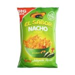 Chips nachos fara gluten cu jalapeno, El Sabor 225g