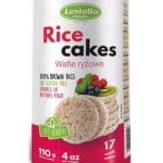 Rondele bio fara gluten din orez brun, Lestello 110g