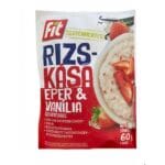 Terci fara gluten de orez cu capsuni si vanilie, Fit 60g