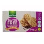 Biscuiti fara gluten cu bucati de ciocolata, Gullon 220g
