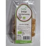 Ghimbir confiat bio fara gluten, Natu 100g