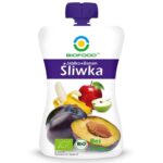 Piure prune-mere-banane bio fara gluten, Biofood 200g
