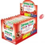 Acadele cu aromă de capsuni cu vitamina D și C fără gluten, Mniam-Mniam 6g