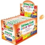 Acadele cu aromă de mango cu vitamina D și C fără gluten, Mniam-Mniam 6g