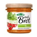 Crema tartinabila de rosii cherry cu busuioc bio fara gluten, Allos 140g