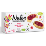 Tarte cu gem de zmeura fara gluten bio, Naten 130g