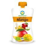 Piure mango-mere-banane bio fara gluten, Biofood 200g