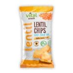 Chips de linte cu sare de mare Vital Snack 65g