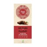 Ciocolata neagra vegana fara gluten cu indulcitor si alune, Health Market 80g