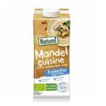 Crema vegetala ecologica de migdale pentru gatit fara gluten si fara zahar, Natumi 200ml