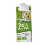 Crema vegetala ecologica de orez pentru gatit fara gluten, Natumi 200ml