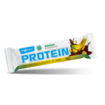 Baton proteic fara gluten cu banane invelite in ciocolata, Maxsport 50g