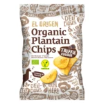 Chips plantain cu trufe bio fara gluten, El Origen 80g