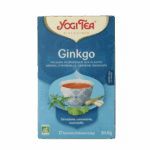 Ceai ayurvedic bio cu Ginkgo, Yogi Tea 17 plicuri x 1,8g (30,6g)