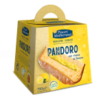 Pandoro cu crema de lamaie, fara gluten,fara lactoza, Piaceri Mediterranei 700g