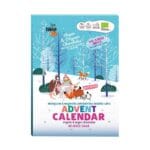 Calendar Advent-ciocolata vegana, fara gluten si fara zahar adaugat 100g