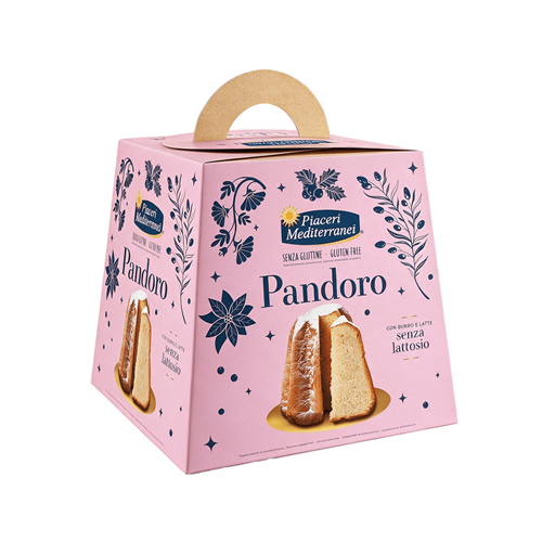 piaceri_mediterranei_pandoro_700_g Pandoro classic fara gluten, fara lactoza, Piaceri Mediterranei 650g - imagine 1