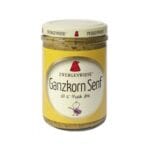 Mustar cu boabe bio fara gluten, Zwergenwiese 160ml