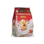 Bilute de cereale fara gluten cu capsuni, Jerry 375g