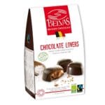 Ciocolata belgiana eco fara gluten inima cu caramel si sare de mare, Belvas 100g