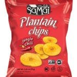 Chips banane plantain fara gluten cu chili, Samai 75g