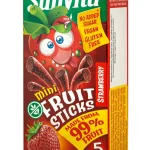 Betigase de fructe cu capsuni fara gluten, Sunvita 50g