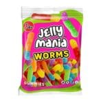 Jeleuri gumate viermisori fara gluten, Jelly Mania 100g