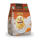 Bilute de cereale fara gluten cu caramel, Jerry 375g