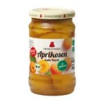 Compot de caise jumatati, eco, fara gluten, Zwergenwiese 325g(165g)