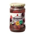 Compot de prune jumatati eco, fara gluten, Zwergenwiese 360g(180g)