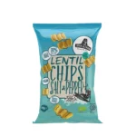 Chips bio fara gluten din linte cu sare si piper, John Altman 75g