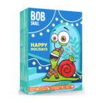 Rulouri cu fructe uscate fara gluten/fara zahar adaugat pentru Craciun cu surpriza, Bob Snail 140g
