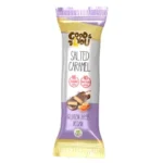 Baton paleo vegan cu caramel sarat in glazura de ciocolata, Good you 25g