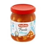 Fasole alba in sos de rosii bio fara gluten, Primavika 440g