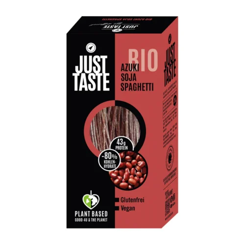 4260651481160 Paste proteice eco fara gluten cu fasole adzuki, Just Taste 250g - imagine 1