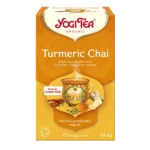 Ceai ayurvedic bio curcuma, Yogi Tea 17 plicuri x 2,0g (34g)
