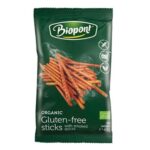 Sticks eco fara gluten cu gust afumat, Biopont 45g