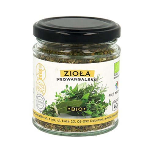 5902837813066 Ierburi de provence bio fara gluten, Piec Przemian 40g - imagine 1