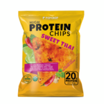 Chipsuri fara gluten proteice cu aroma de thai dulce, Popcrop 60g