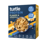 Fulgi multicereale  si granola proteica bio, fara gluten, Turtle 300g