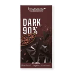 Ciocolata neagra eco 90% cacao, fara gluten, Benjamissimo 60g