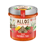 Crema tartinabila de ardei bio fara gluten, Allos 135g