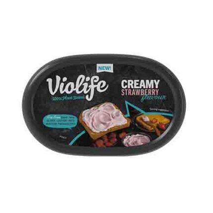Crema tartinabila vegana fara gluen cu gust de capsuni, Violife 150g