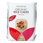Tartine bio fara gluten din orez cu cereale, Clearspring 130g